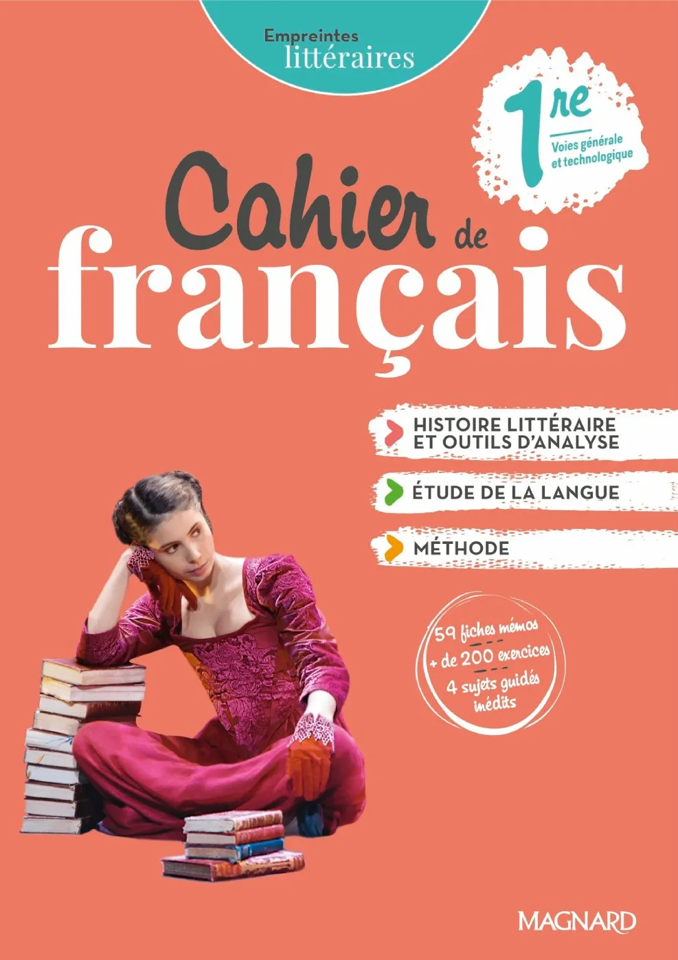 Photo de couverture de Empreintes littéraires (Cahier de français)