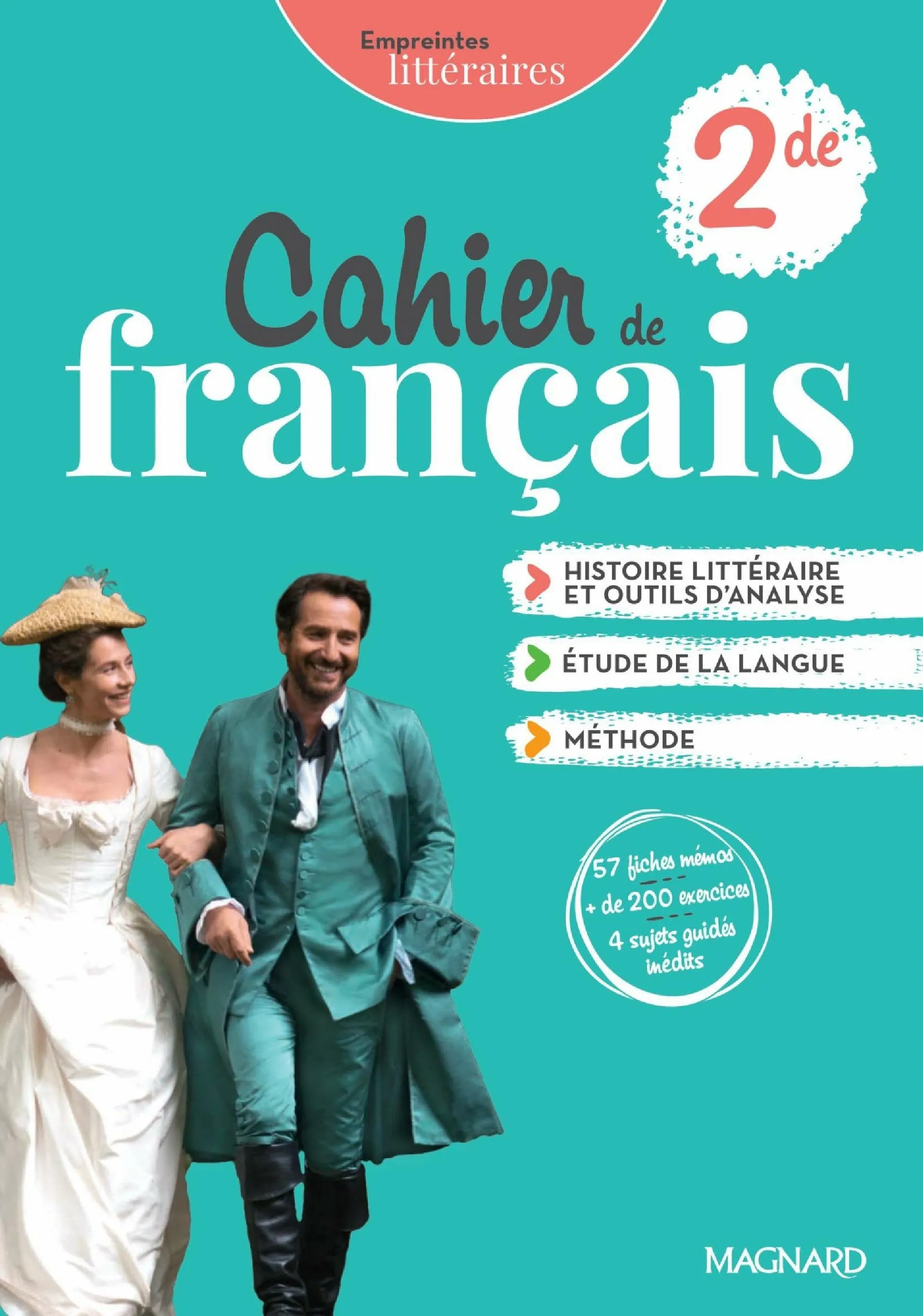 Photo de couverture de Empreintes littéraires (Cahier de français)