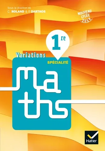 Photo de couverture de Variations (Spécialité Mathématiques)