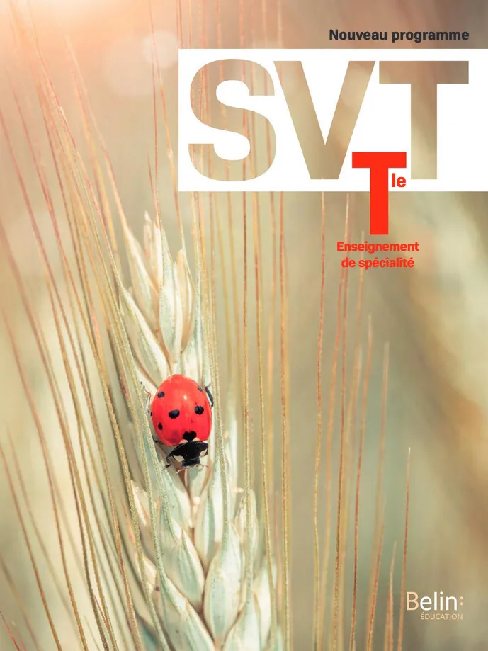 Photo de couverture de Spécialité SVT